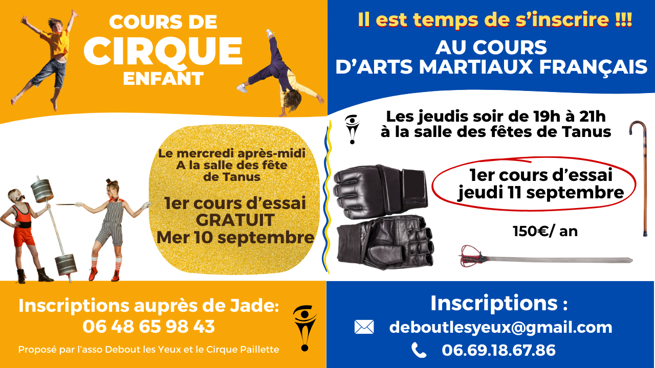 Cirque et AMF 2025